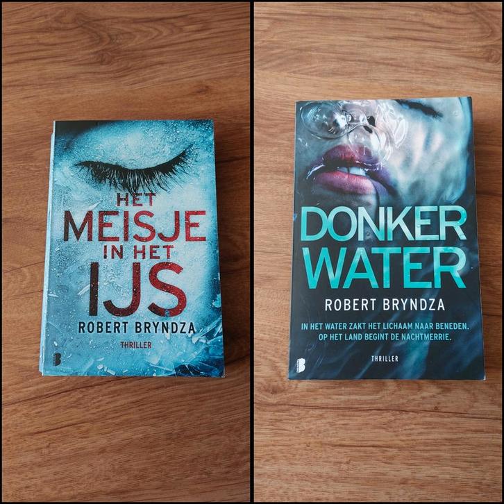 Thrillers van Robert Bryndza • o.a. Donker water, Boeken, Thrillers, Zo goed als nieuw, Ophalen of Verzenden