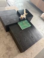 WOOOD Exclusive Pim Bijzettafels - Set van 3, Minder dan 45 cm, Minder dan 55 cm, Vierkant, Ophalen of Verzenden