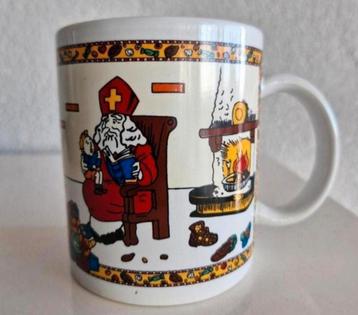 Beker Sinterklaas en Zwarte Piet beschikbaar voor biedingen