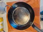 De Buyer stalen koekenpan, Huis en Inrichting, Keuken | Potten en Pannen, Ophalen of Verzenden, Gebruikt, Rvs, Koekenpan of Braadpan