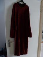 FEESTDAGEN burgundy midi mooie jurk 46 - GRATIS zend, Overige kleuren, Verzenden, Maat 46/48 (XL) of groter, Zo goed als nieuw