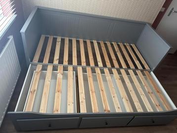 Ikea Hemnes bedbank grijs - afbeelding 2