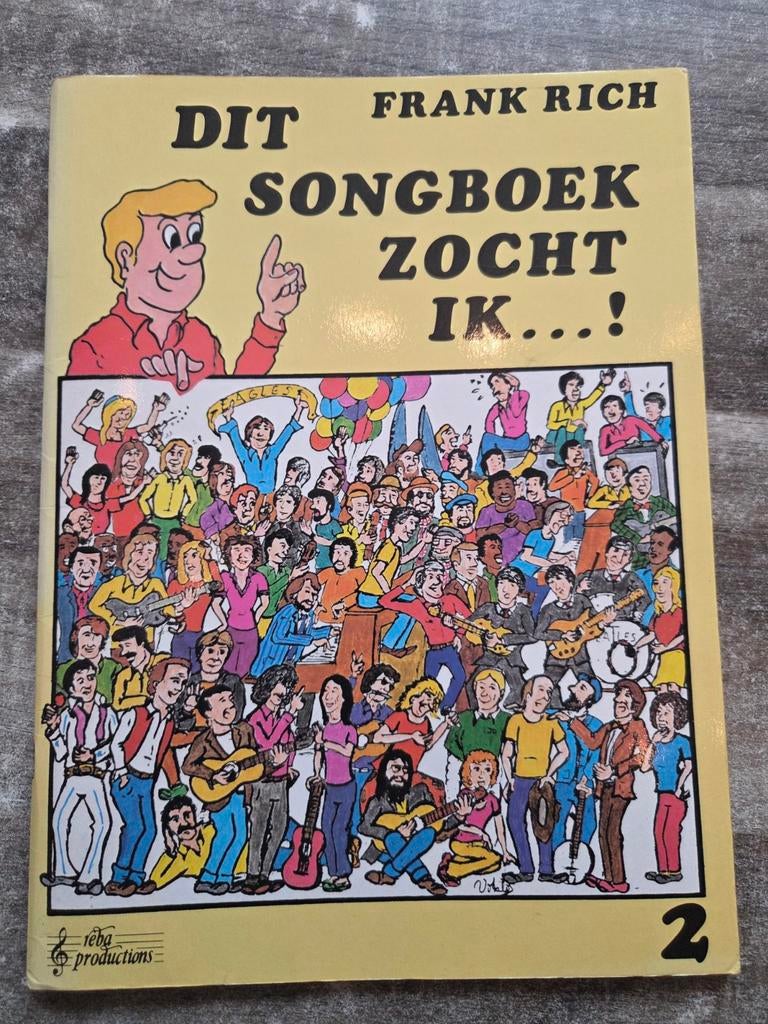 Dit songboek zocht ik van Frank Rich, Ophalen of Verzenden