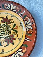 Vintage aardewerk wandbord, Ophalen of Verzenden