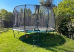 EXIT trampoline met net en trap 427cm, Ophalen