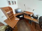 Hoekbureau IKEA Galant-Effektiv, Huis en Inrichting, Bureaus, Ophalen, In hoogte verstelbaar, Zo goed als nieuw, Bureau