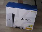 SONY PS5 Slim Disk Edition 2 Controlers Geseald + Bon, Spelcomputers en Games, Spelcomputers | Sony PlayStation 5, Ophalen, Nieuw