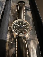 Farer Morgan Pilot Horloge - Zo Goed Als Nieuw, Leer, Staal, Polshorloge, Zo goed als nieuw