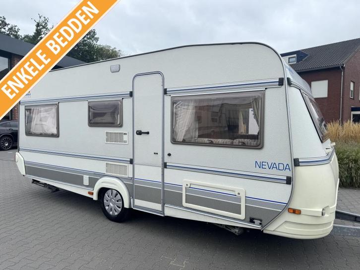 Rheingold Nevada 515 / mover / airco / enkele bedden, Caravans en Kamperen, Caravans, Bedrijf, tot en met 4, 1000 - 1250 kg, Rondzit