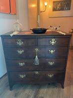 Antieke houten ladekast, Ophalen
