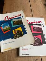 Caminos lesboek en werkboek editie 1, Boeken, Taal | Spaans, Gelezen, Ophalen of Verzenden