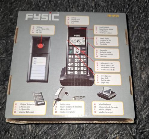 Fysic FM-8900 Senioren GSM - Nieuw in doos, Telecommunicatie, Mobiele telefoons | Overige merken, Gebruikt, Zonder abonnement