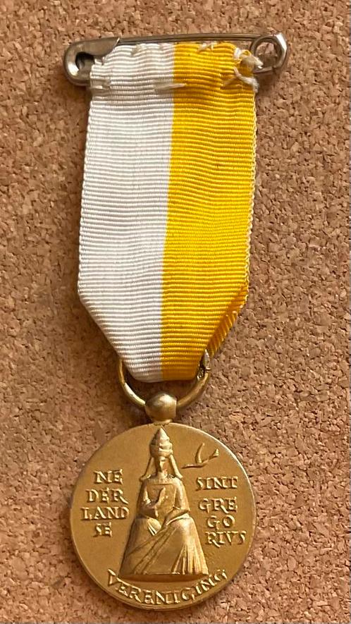 Penning / Medaille - Nederlandse Sint Gregorius Vereniging, Postzegels en Munten, Penningen en Medailles, Overige materialen, Nederland