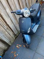 Scooter Teyin TY50QT-5D in Mat Blauw, Ophalen, Gebruikt, Overige typen, Overige merken