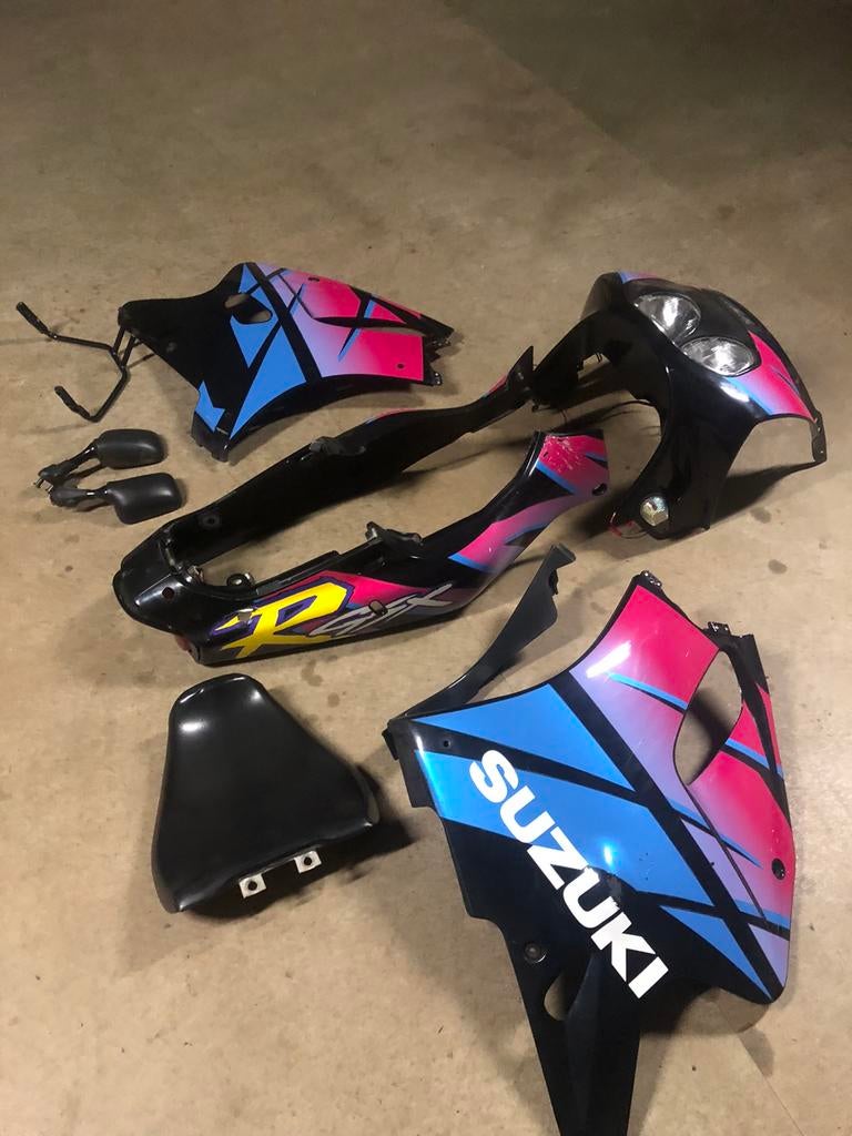 Volledige kappenset voor een Suzuki GSX-R 750 1992-1994, Motoren, Gebruikt, ., Ophalen of Verzenden, .