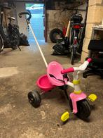 Smoby Driewieler Roze met Duwstang, Ophalen, Gebruikt