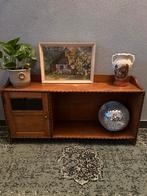 Vintage kastje met glazen deurtje, Huis en Inrichting, Ophalen, Zo goed als nieuw, 25 tot 50 cm, 50 tot 100 cm