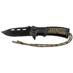 Fox Outdoor - "Jungle" Zakmes met vuurstarter - Zwart Lemmet, Ophalen of Verzenden, Landmacht, Nederland, Mes of Dolk