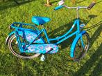 Blauwe popal meisjesfiets 22 inch, Fietsen en Brommers, Fietsen | Meisjes, Ophalen, Gebruikt, 22 inch