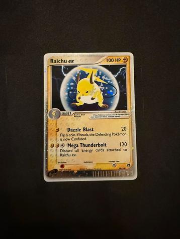 Raichu-ex | EX Sandstorm Mint beschikbaar voor biedingen
