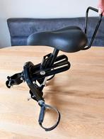 Zadel op stang buis frame nr 4 - voorzitje fiets, Fietsen en Brommers, Voorzitje, Ophalen of Verzenden, Gebruikt, Voetsteuntjes