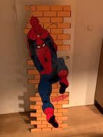 Spiderman Kartonnen Figuur - 1991 Marvel, Ophalen of Verzenden, Gebruikt, Film, Beeldje, Replica of Model