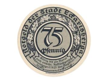 Duitsland 75 Pfennig 1921 Noodgeld Edartsberga (2)   beschikbaar voor biedingen