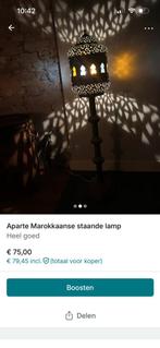 Marokkaanse sprookjesachtige staande lamp, Ophalen, Overige materialen, Gebruikt, 100 tot 150 cm