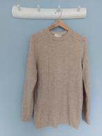 100% wol trui Selected Homme L 🌺, Maat 52/54 (L), Beige, Ophalen of Verzenden, Gedragen