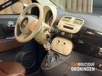 Fiat 500 C 0.9 TwinAir Rock 2011 | AIRCO | LEDER | CABRIOLET, Auto's, Fiat, Euro 5, 86 pk, Gebruikt, Zwart