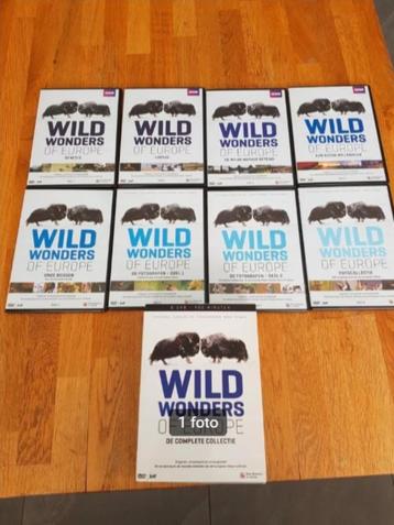 8 delen DVD-box Wild Wonders of Europe beschikbaar voor biedingen