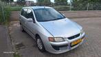 Mitsubishi Space Star 1.6 Comfort 2002 Grijs, Auto's, Mitsubishi, Voorwielaandrijving, Airbags, Stof, 4 cilinders