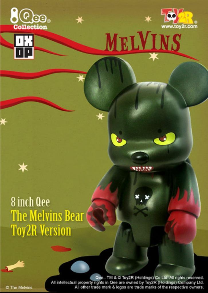 8 inch Toy2R QEE “URSUS ARCTOS HORRIBILIS” designer toy, Verzamelen, Poppetjes en Figuurtjes, Zo goed als nieuw, Ophalen of Verzenden