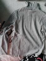 Grijs, glimmend meisjesshirt.  Maat  134/140., Meisje, Nieuw, Ophalen of Verzenden, Shirt of Longsleeve