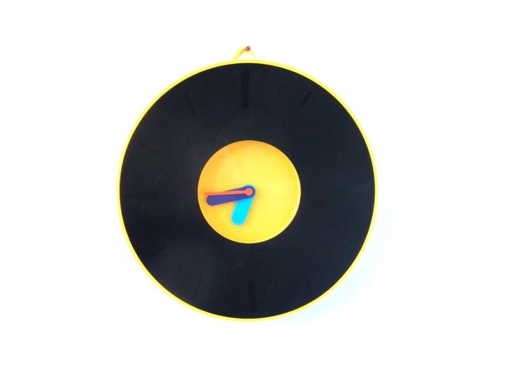 vintage ikea klok pladdra Chenyi Ke 1990 klok, Huis en Inrichting, Woonaccessoires | Klokken, Gebruikt, Wandklok, Analoog, Ophalen of Verzenden