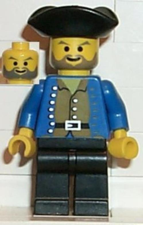 LEGO Minifigs Poppetje Pirates pi033, Kinderen en Baby's, Speelgoed | Duplo en Lego, Zo goed als nieuw, Lego, Ophalen of Verzenden