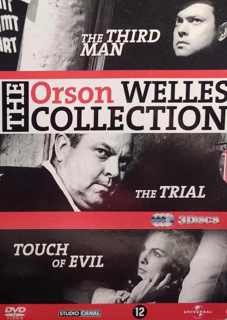 The Orson Welles Coll.:The Third Man/The Trial/Touch of Evil, Cd's en Dvd's, Dvd's | Klassiekers, Gebruikt, Thrillers en Misdaad
