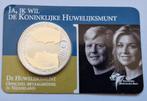 De Huwelijksmunt tientje 2002 in coincard, Zilver, Euro's, Ophalen of Verzenden, Koningin Beatrix