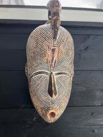 Vintage handgesneden zuid afrikaans masker, Antiek en Kunst, Ophalen of Verzenden