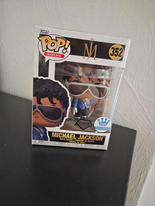 Funko Pop Rocks: Michael Jackson Diamond #352 - Nieuw!, Verzamelen, Poppetjes en Figuurtjes, Nieuw, Ophalen of Verzenden
