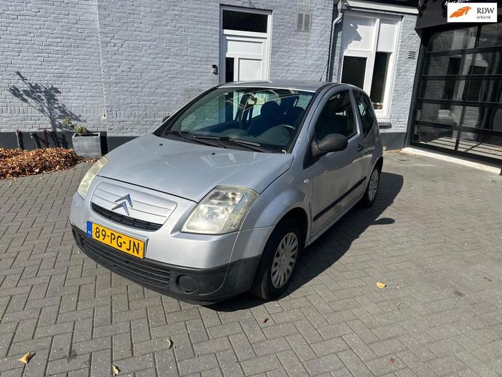 Citroen C2 1.1i Ligne | NIEUWE APK | ELEK RAMEN | STUURBEKRA, Auto's, Citroën, Bedrijf, Te koop, C2, ABS, Airbags, Boordcomputer