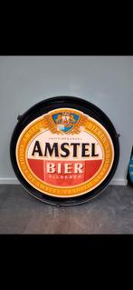 Amstel bier lichtbak, Verzamelen, Biermerken, Ophalen, Gebruikt, Reclamebord, Plaat of Schild, Amstel