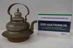 Antiek Koperen Fluitketel, Antiek en Kunst, Ophalen of Verzenden