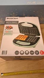 Silvercrest Waffle Maker 3-in-1 - Nieuw, Ophalen of Verzenden, Uitneembare platen, Nieuw