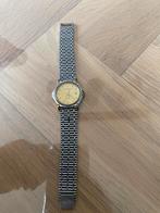 Emile Pequignet 18k horloge heren goudstaal horloge werkend, Ophalen of Verzenden