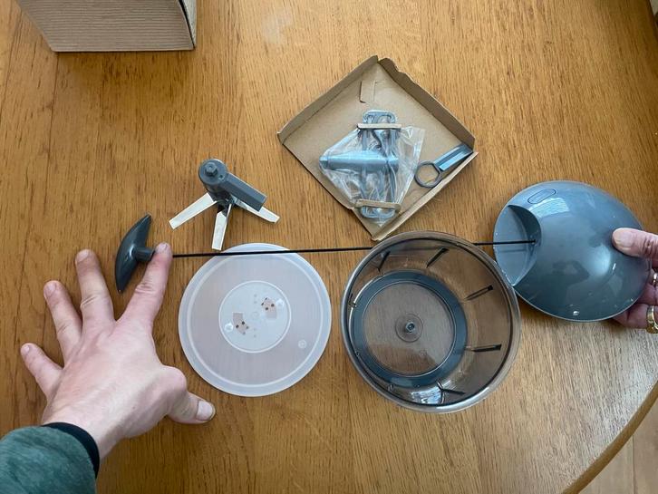 Handmatige Keuken Snijder/Klopper, Huis en Inrichting, Keuken | Tupperware, Nieuw, Ophalen of Verzenden