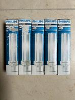5x Philips MASTER PL-C 18W 1.200 lumen Warm Wit 2 Pin G24q-2, Ophalen of Verzenden, Nieuw, Spaarlamp