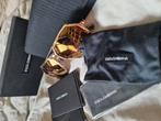 Dolce & Gabbana 18k plated zonnebril, Sieraden, Tassen en Uiterlijk, Zonnebrillen en Brillen | Heren, Ophalen, Zo goed als nieuw
