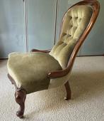 Antieke Biedermeier stoel, breistoel, Antiek en Kunst, Antiek | Meubels | Stoelen en Banken, Ophalen