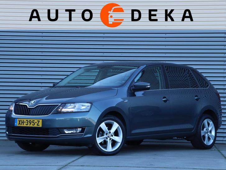 Skoda Rapid Spaceback 1.0 TSI Greentech Clever *Navigatie*St, Auto's, Skoda, Bedrijf, Te koop, Rapid, ABS, Airbags, Airconditioning